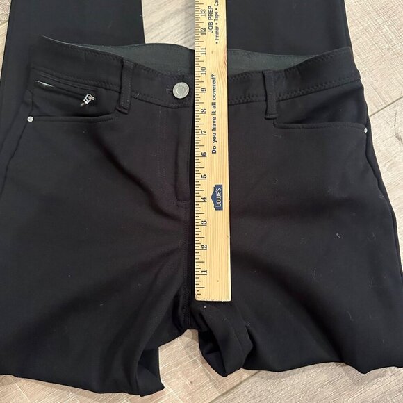 CHICO'S SO SLIMMING SMALL (0) SHORT BLACK JEGGINGS WOMENS - Picture 6 of 7